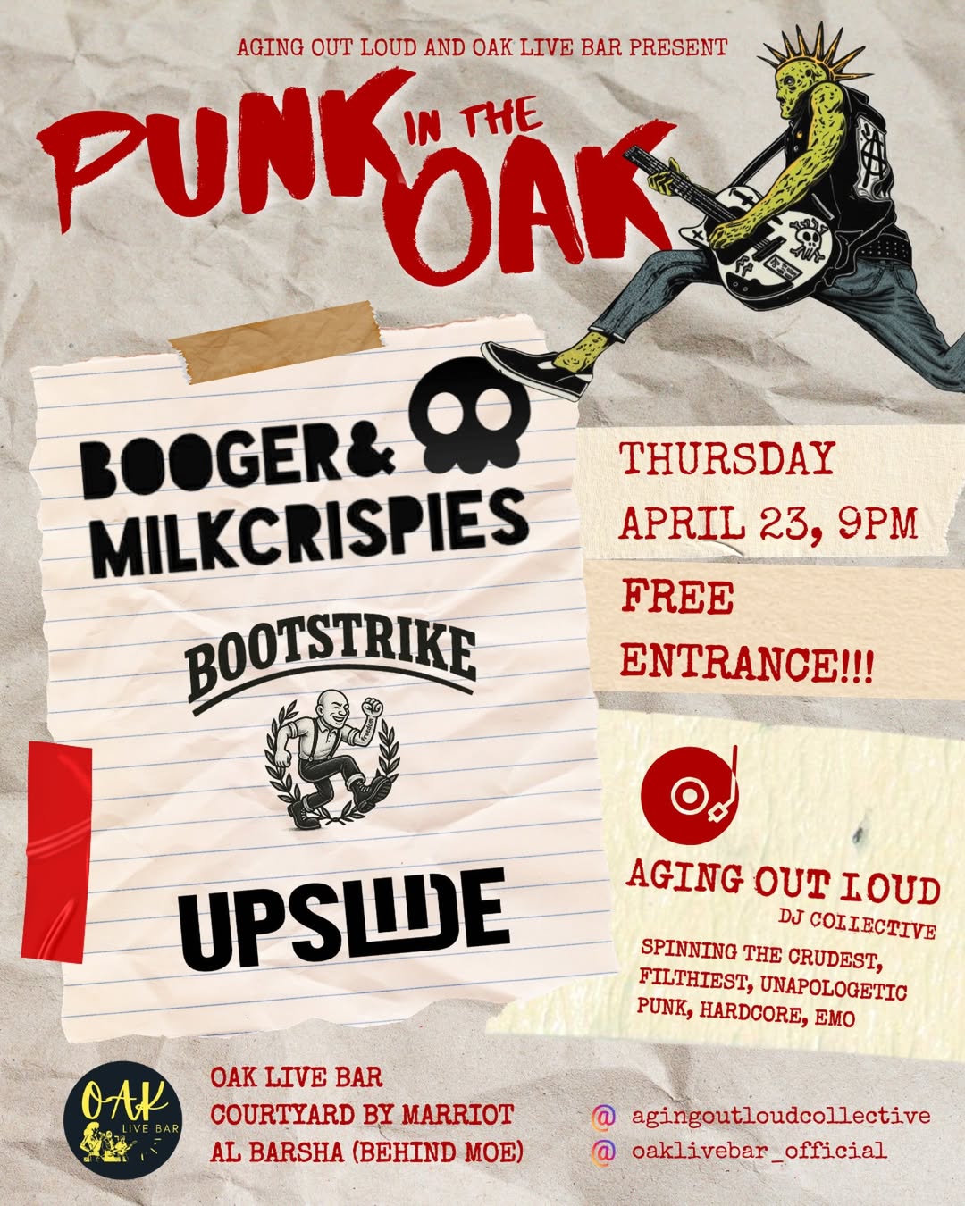 Punk in the Oak Poster