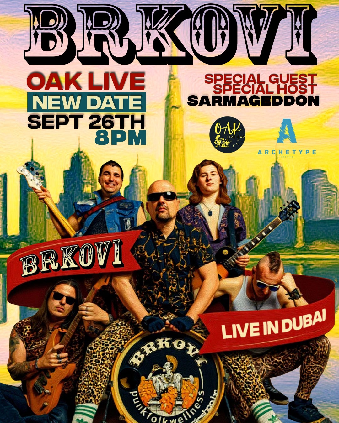 BRKOVI & SARMAGEDDON Poster