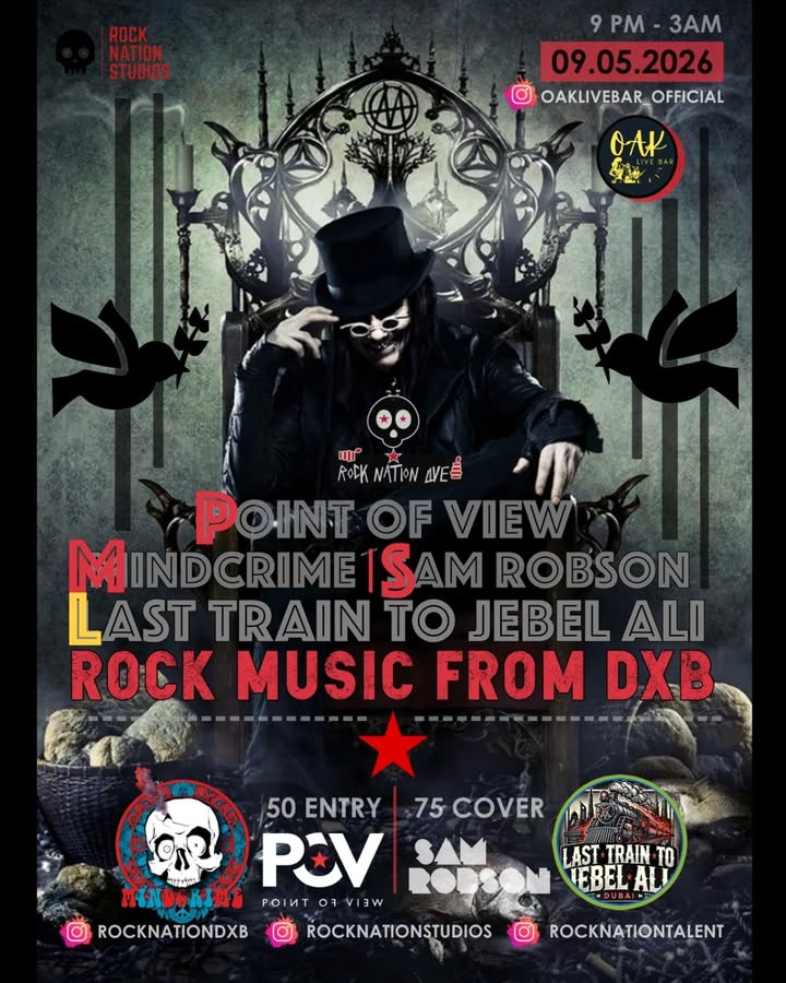 Rock Music from DXB Poster