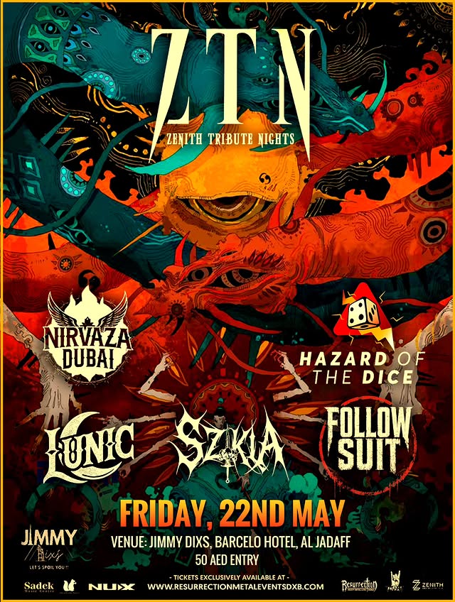 ZTN TRIBUTE NIGHTS – EDITION #12 Poster