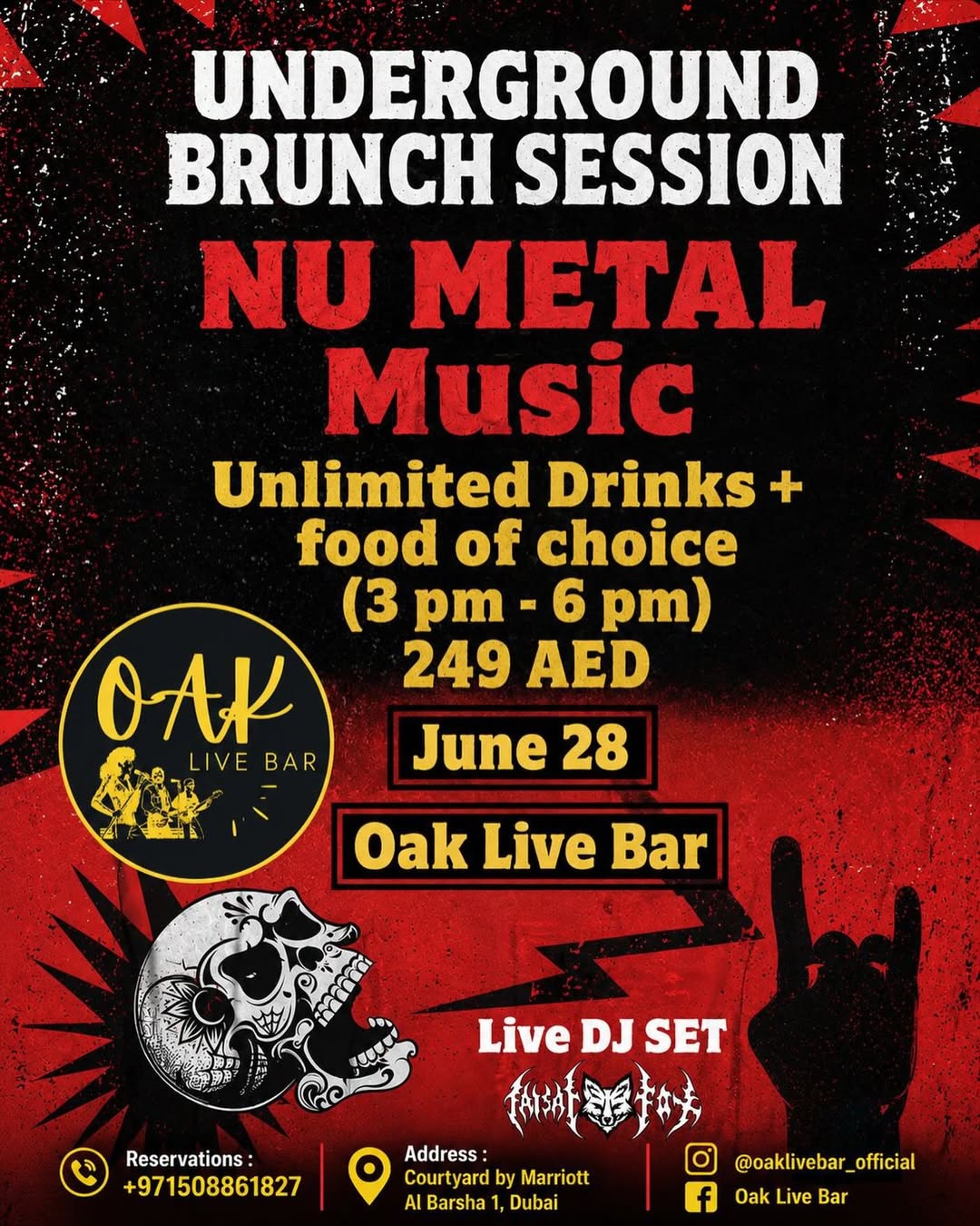 Underground Brunch Session Poster