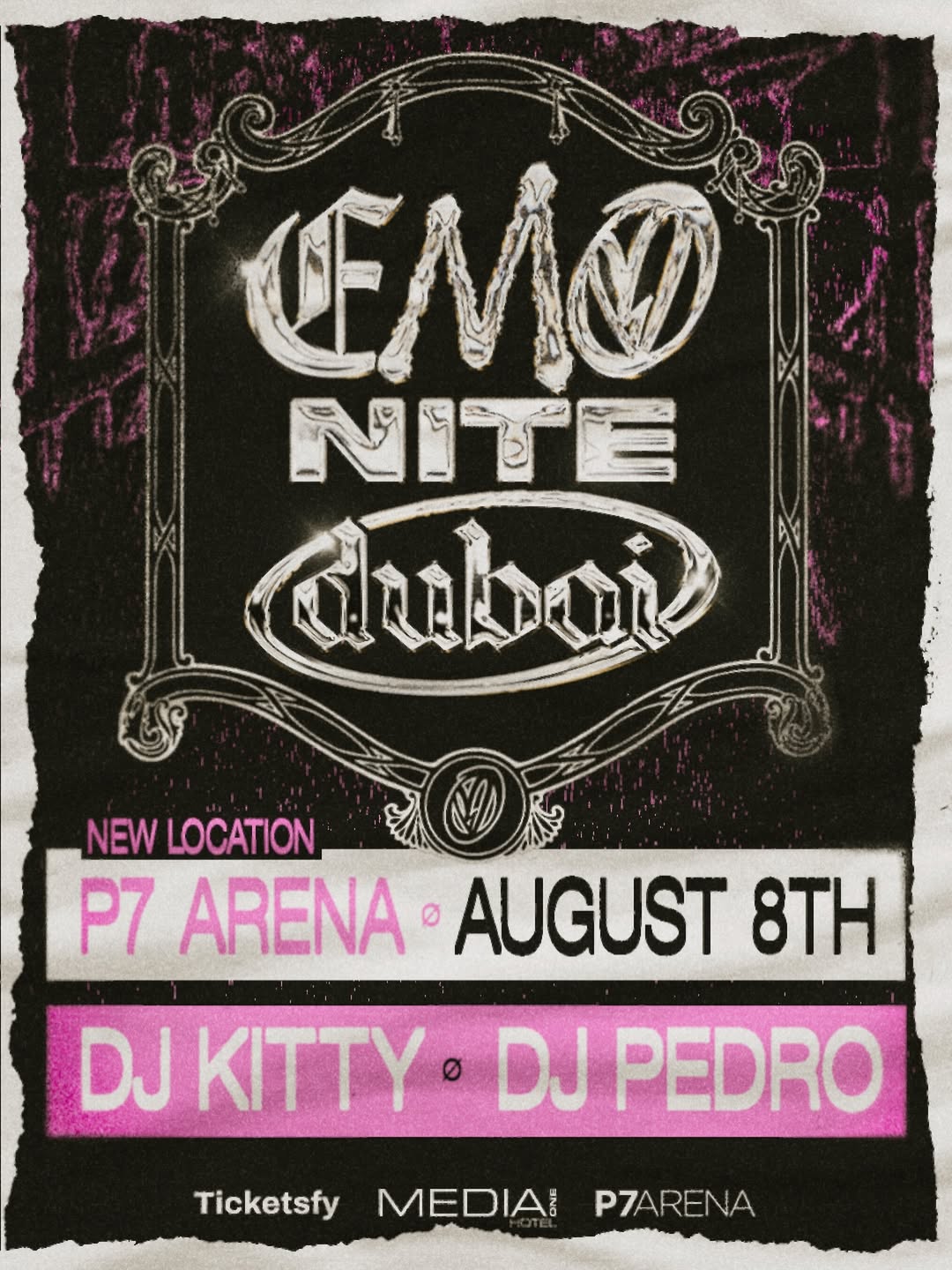 Emo Nite Dubai Poster