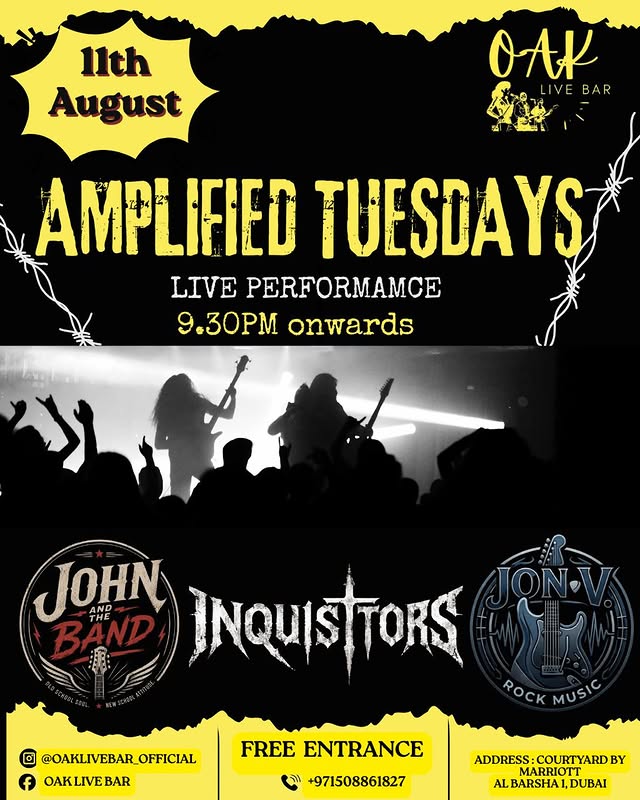 Amplified Tuesdays Poster