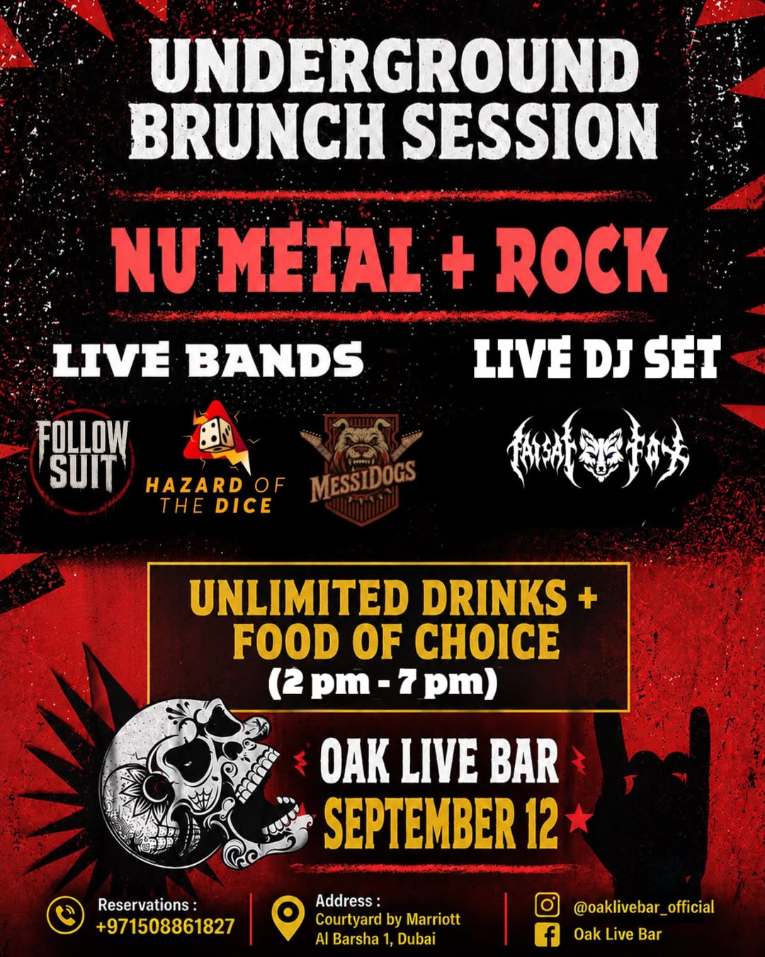 Underground Brunch Session Poster