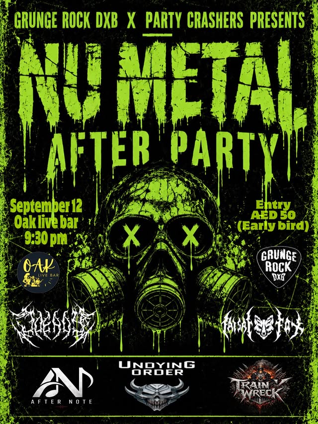 Nu Metal After Party Poster