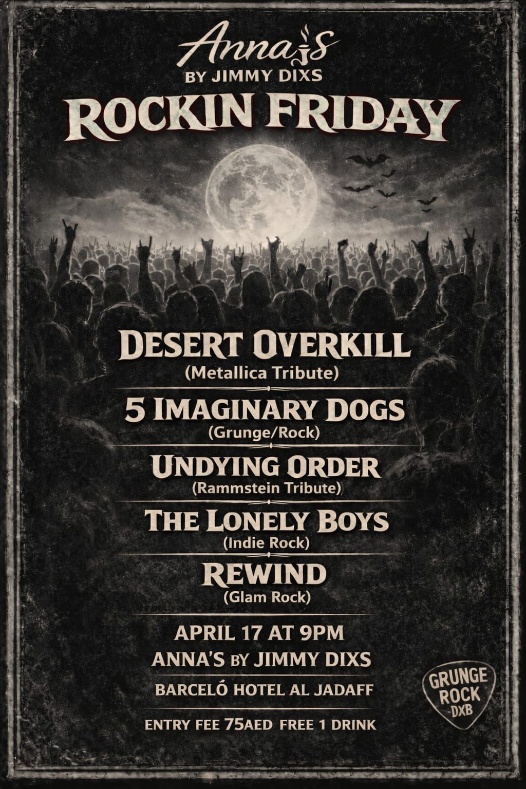 Rockin Friday Poster