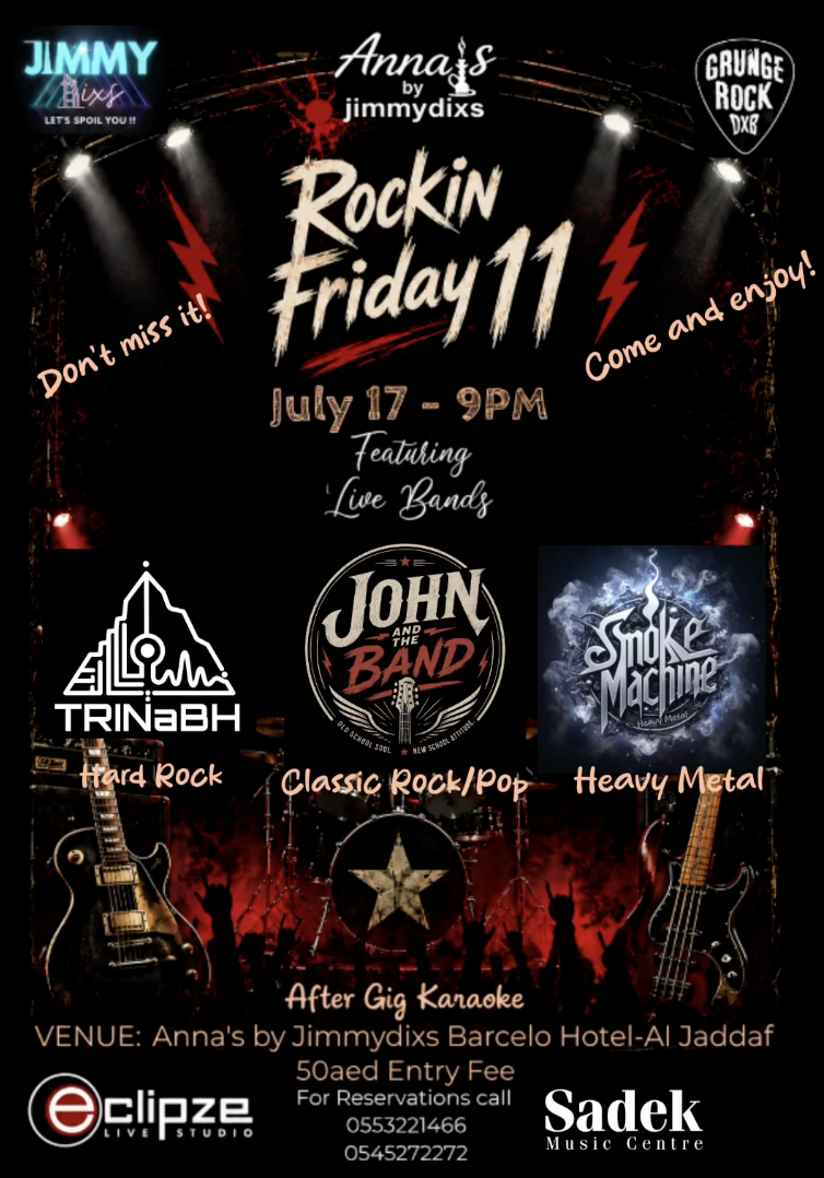 Rockin Friday 11 Poster
